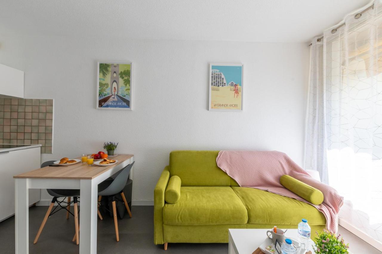 Studio Vasco / confortable / lumineux / parking privé La Grande Motte Extérieur photo